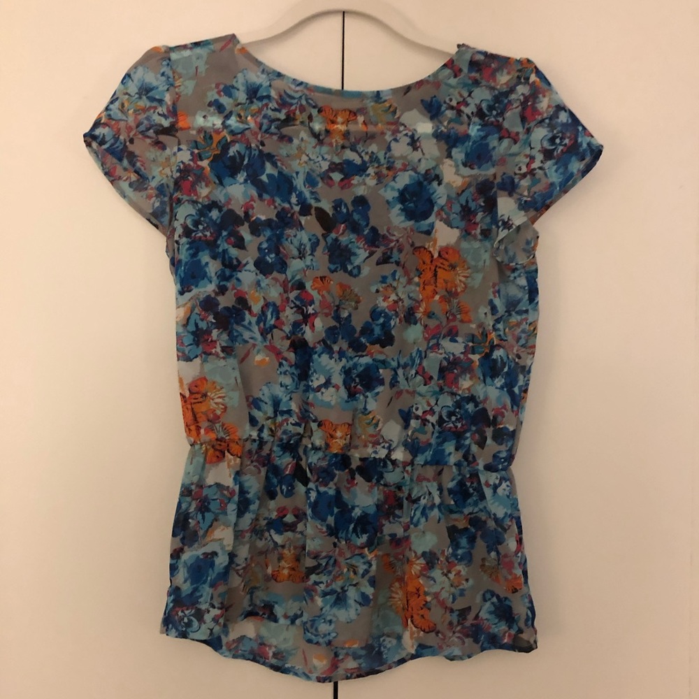 Halogen Floral Blouse